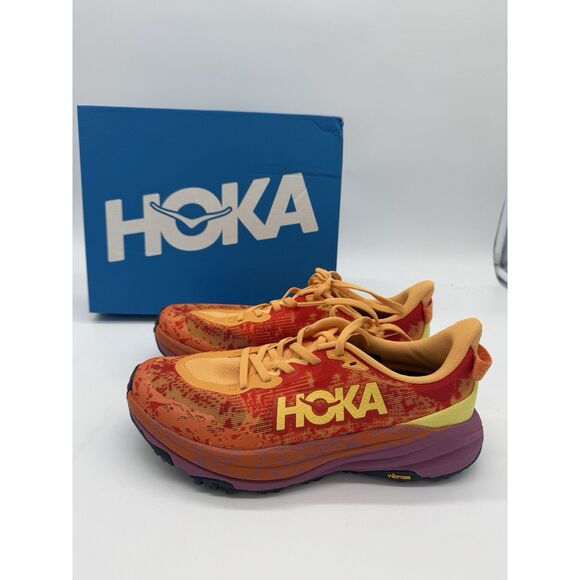 HOKA Women's Speedgoat 6 Trail Running Shoes SRBT New In Box Size 8.5 - Picture 1 of 8
